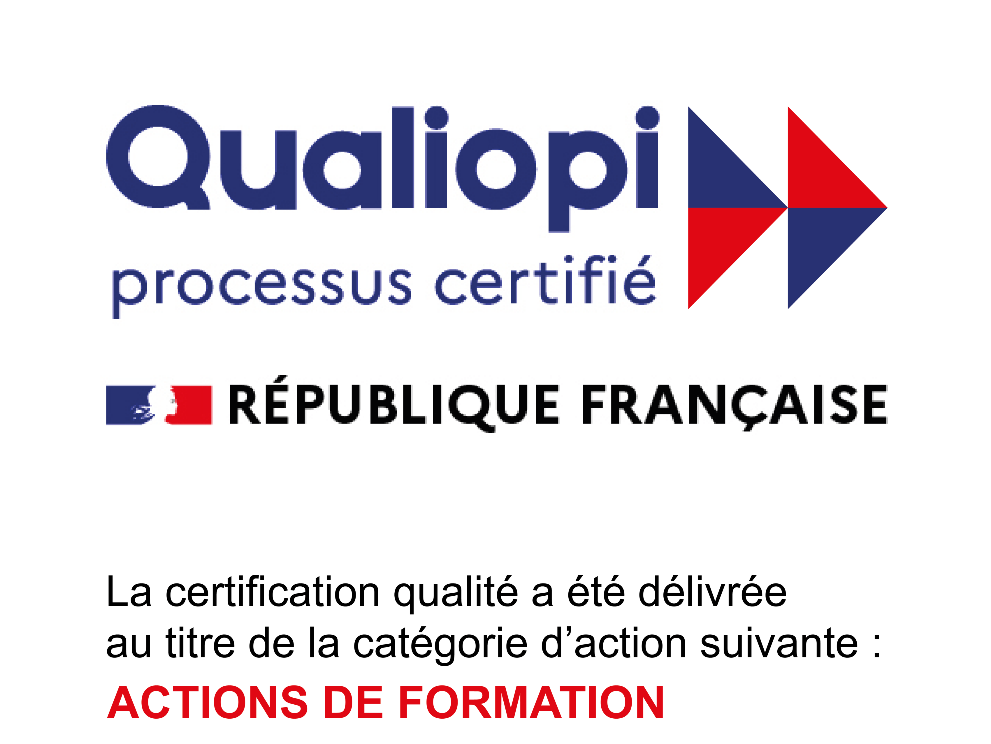 Logo certification Qualiopi